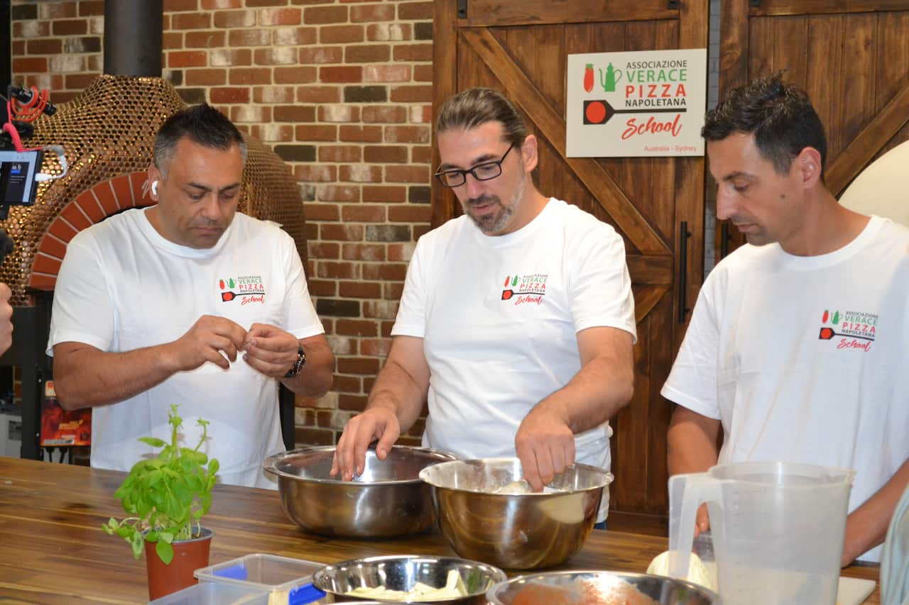 Roberto di Massa, Johnny Di Francesco, Lucio De Falco.JPG