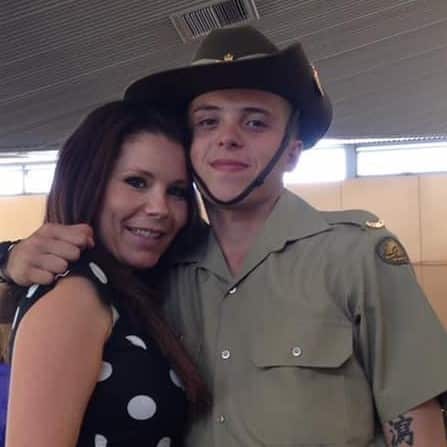 Dr Nikki Jamieson with her son Daniel.