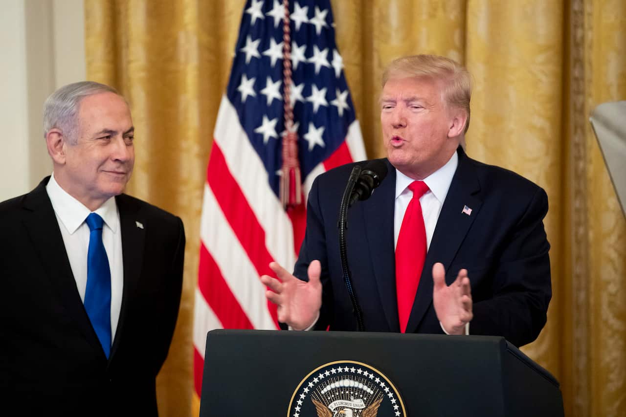 USA ISRAEL TRUMP NETANYAHU